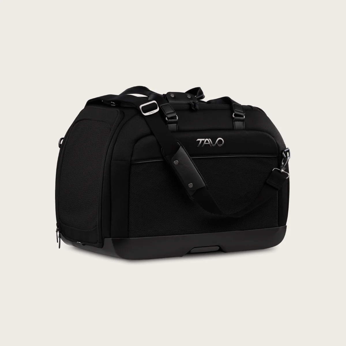 Tavo Hendrick Crash-tested dog carrier for car (onyx) Medium